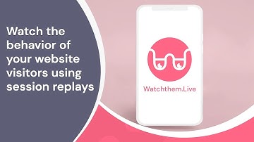 Watch the Behavior of Your Website Visitors Using Session Replays