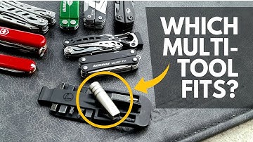 Which Keychain Multi-tools Work with the Leatherman Detachable Bit Driver?