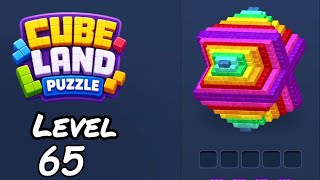 Cube Land Puzzle Level 65 Walkthrough