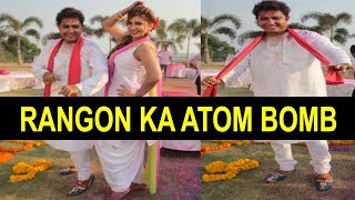 Sukhwinder Singh ‘Rango Ka Atom Bomb’ Holi Song | On Location Shoot