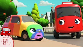 Buster y el Mundo de los Colores | Nanas para bebés | Little Baby Bus Español  Little Baby Bum