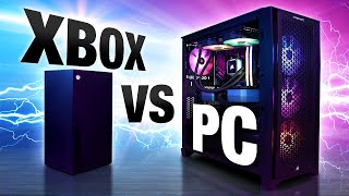 Xbox Series X vs Gaming PC!  Which is Best for YOU?