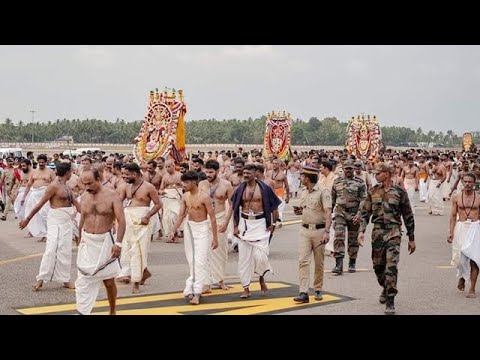 Trivandrum Aarattu  Padmanabha Swami temple rights over Airport  shortsvideo  aarattu