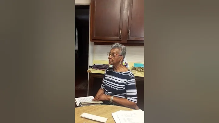 Phyllis Reed is singing like a ship that's tossed ...