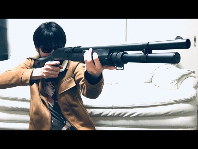 玩具レビュー 「東京マルイ M3 スーパー90」 - YouTube