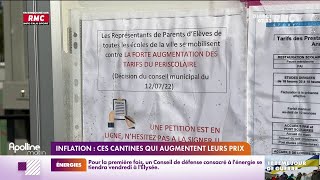 Inflation : le prix de la cantine va augmenter de 60% dans certaines communes du Val-de-Marne