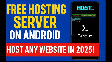 Free Hosting Server on Android using Termux | Host Any Website in 2025!