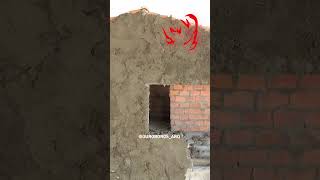 foundation and plastering of miniature house#diy #brick #miniature #stopmotion #bricolage  #constr