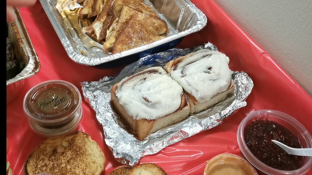Reacting to a cream cheese frosted cinnamon roll after fasting 24 hours ...
