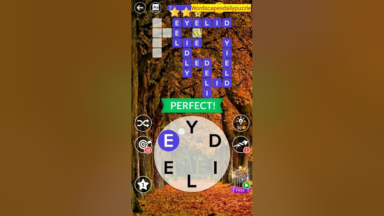 WORDSCAPES Daily Puzzle October 5, 2023 YouTube