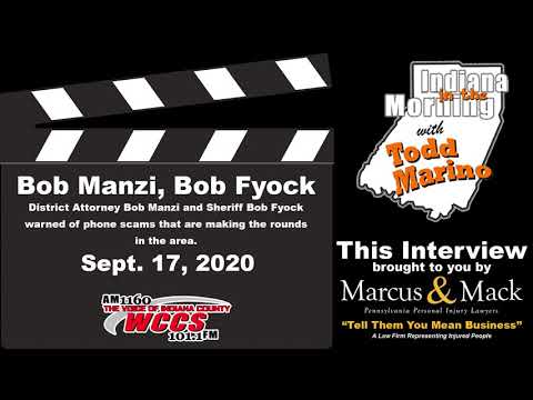 Indiana in the Morning Interview: Bob Manzi and Bob Fyock (9-17-20)
