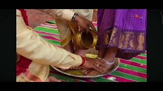 Serial actress Priya Darshini feet worship
