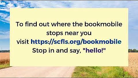 On the road with the bookmobile