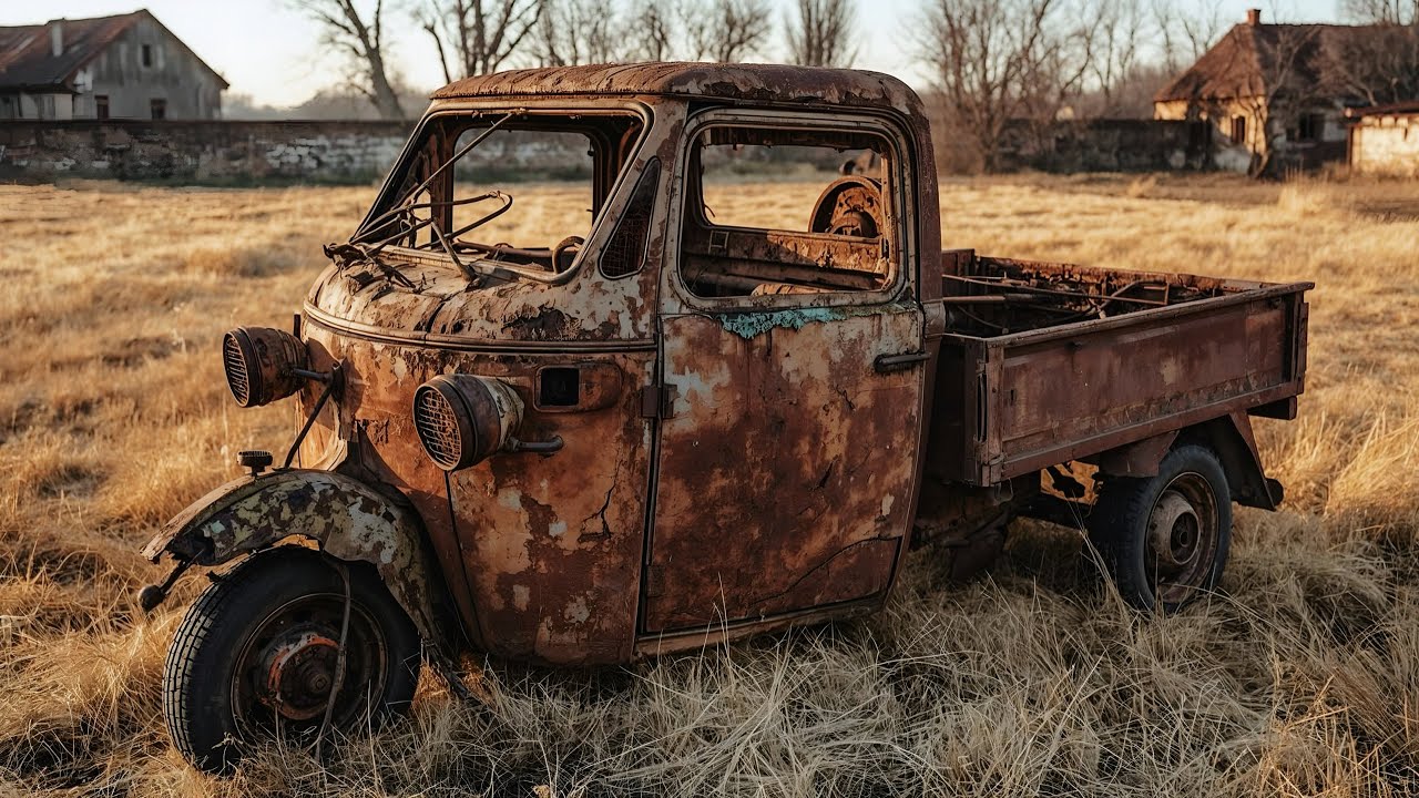 Мужчина превращает ржавый трёхколёсный велосипед в шедевр // Даже бывший владелец хочет его вернуть!