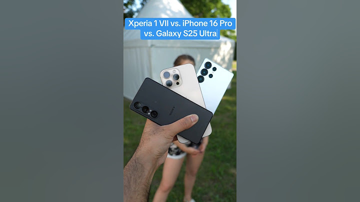 Xperia 1 VII vs. iPhone 16 Pro Max vs. Samsung Galaxy S25 Ultra