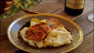 How To Make Quick Date Night Meal! | Salmon w/ parmesan potatoes