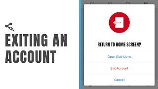 Exiting An Account - Social Dummy App screenshot 3