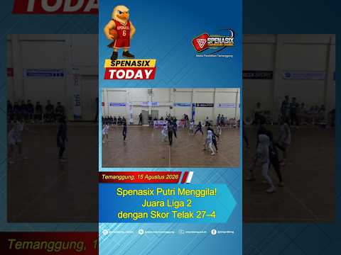 Tim Bola Basket putri Spenasix sabet Juara 1 MGMP Cup Bola Basket Putri SMP se-Kabupaten Temanggung.