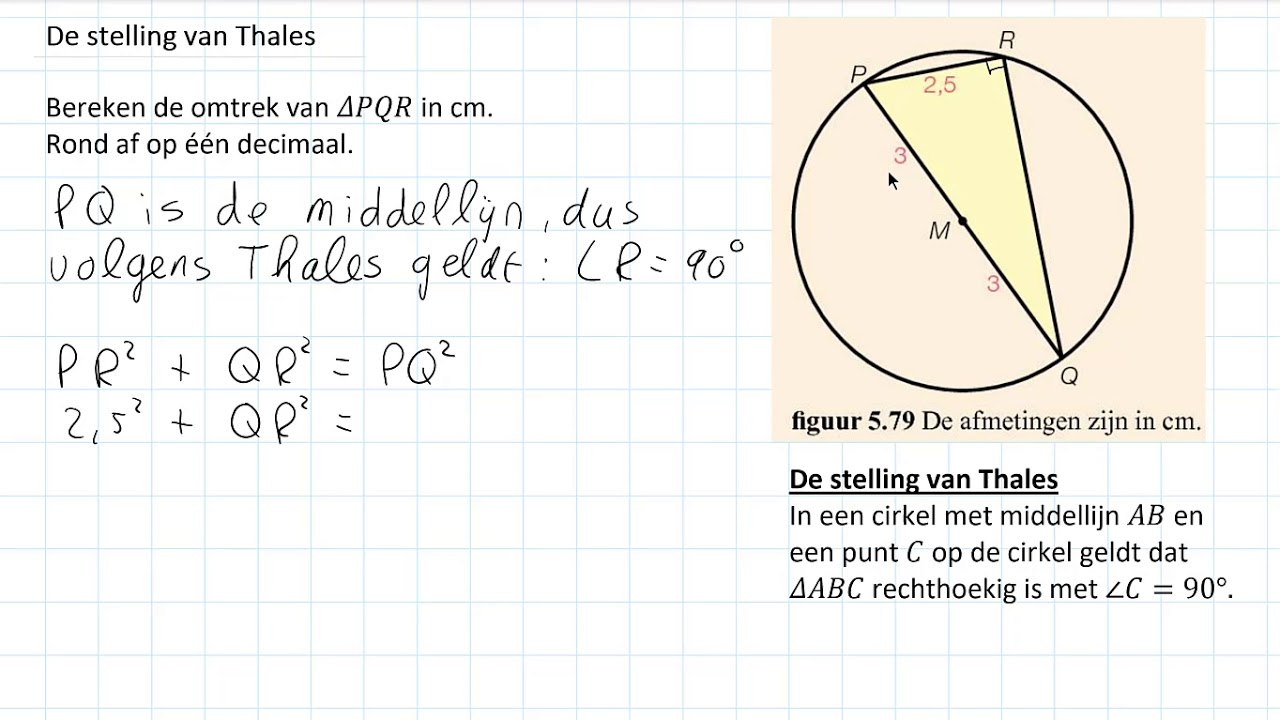 De Stelling Van Thales 2 VWO YouTube de-stelling-van-thales-2-vwo-youtube
