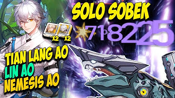 F2P Tian Lang A0, Lin A0, Nemesis A0 Solo Sobek - Tower of Fantasy《幻塔》