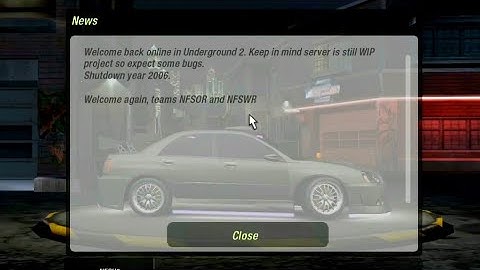 How to create an Account and Play on NFSU2​ Online In 2023 | NFSOR (Link in Description)