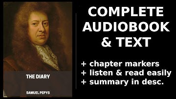 The Diary (1/10) ⭐ By Samuel Pepys. FULL Audiobook