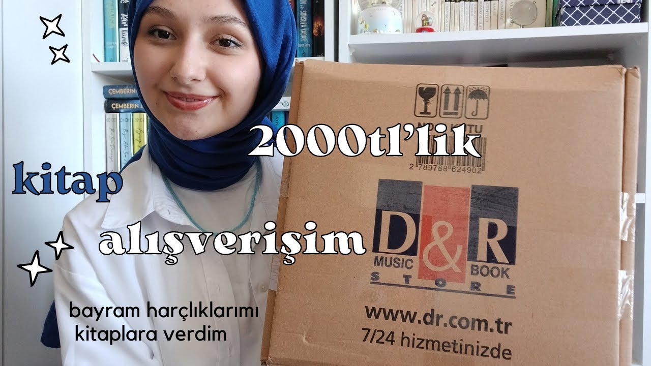 Bayram harçlıklarımı kitaplara verdim ||2000 TL'lik kitap alışverişim||