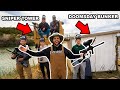 Epic DOOMSDAY Paintball in My BACKYARD!!! (Defend The Bunker)