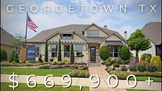 The Parkhill by Drees Custom Homes at Wolf Ranch | Georgetown Texas | Model Home Tour