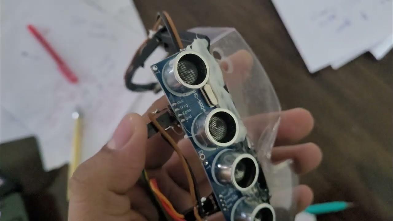Arduino Smart Glasses for visually impaired using ultrasonic, vibration ...