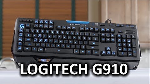 Logitech G910 Gaming Mechanical Keyboard - Romer-G Switches