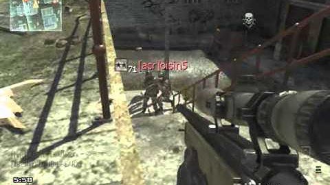 MW3 Quickscoping fail
