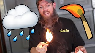 I Tested Storm Proof Matches!