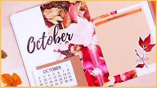 Plan With Me! Bullet Journal Setup October 2017