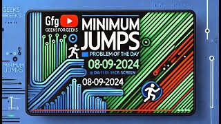 Minimum Jumps ||gfg potd|GFG Problem Of The Day| 08-09-20|#gfg #coding   @DecodeMaster01