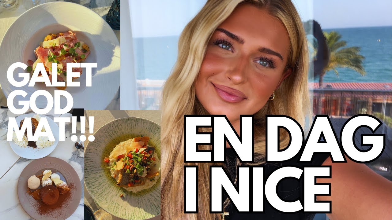 HÄNG MED EN DAG I NICE, shopping och massa mat!