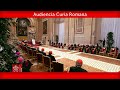 Audiencia Curia Romana          23 diciembre 2021 Papa Francisco