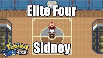 Pokemon Sapphire Elite Four - Sidney