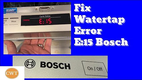 Fix Your Bosch WATERTAP Error Code E:15 #diy #bosch