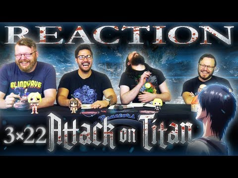 Attack on Titan 3x22 FINALE REACTION!! "The Other Side of the Wall"