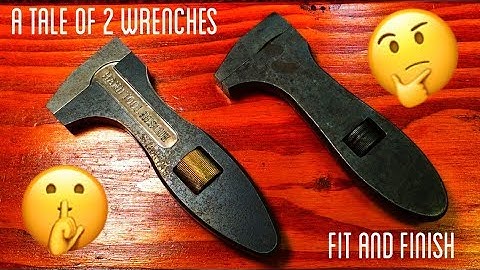 A Tale of Two Wrenches