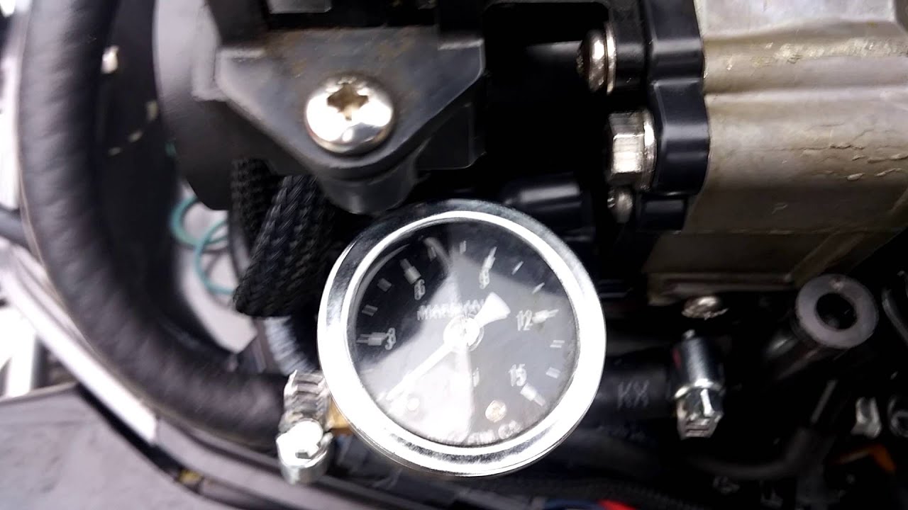 99 Johnson 90hp Fuel Pressure Problem YouTube