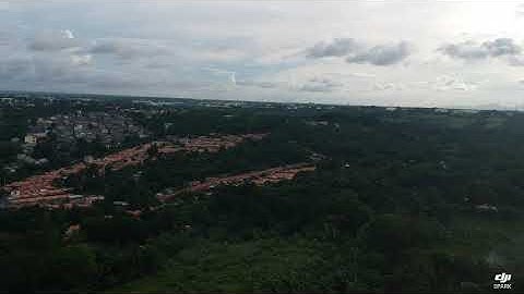 DJI spark flight using propeller of mavic air