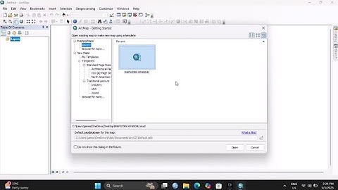 Introduction to ArcGIS interface made easy