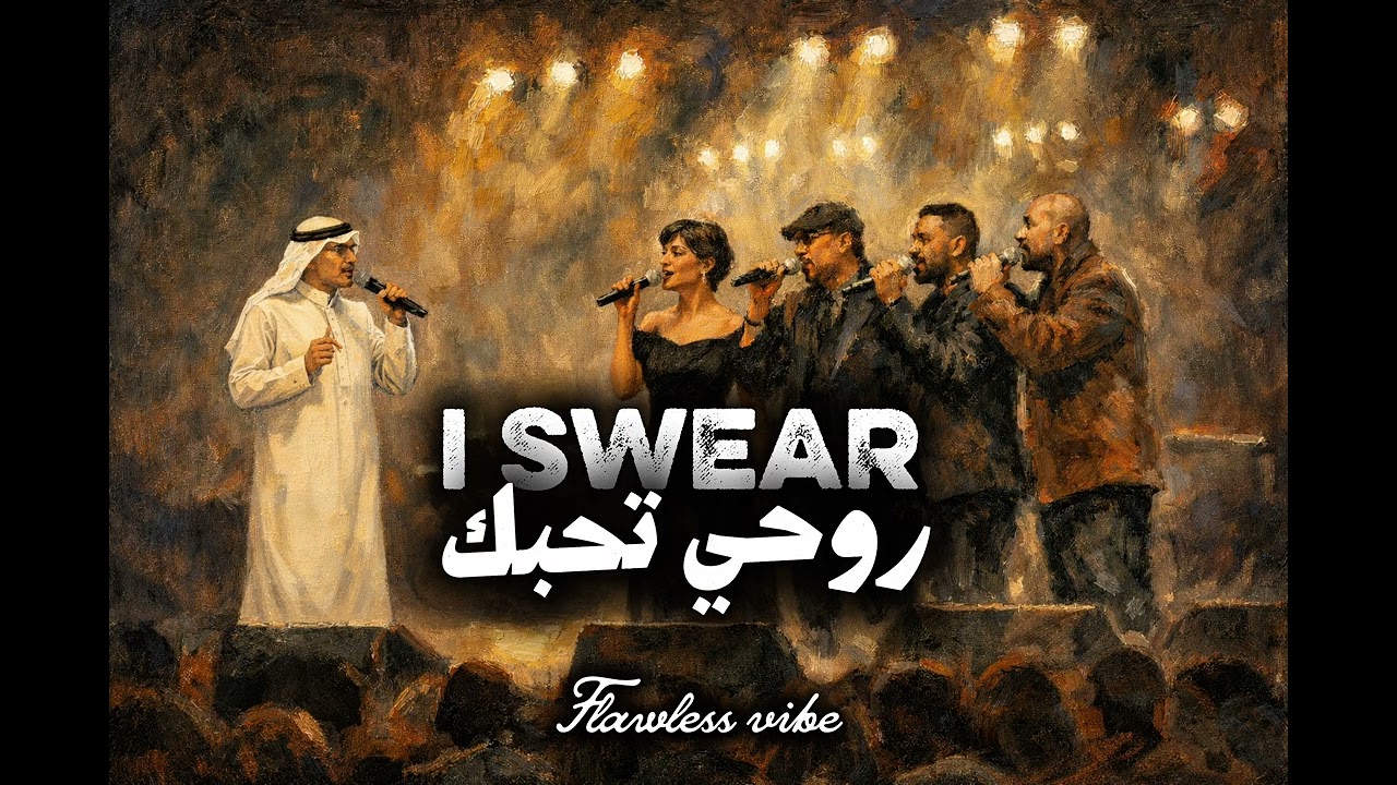 I swear روحي تحبك (cover) 2026 - flawless vibe - All for one عبدالمجيد عبدالله