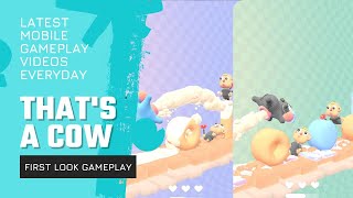 That's a Cow 🐮🥛🐄 Mobile Gameplay Android iOS | Hyper Casual Games screenshot 2