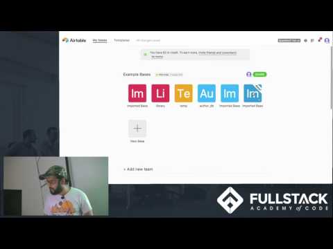 Airtable Tutorial - Learn how to use Airtable to build Databases