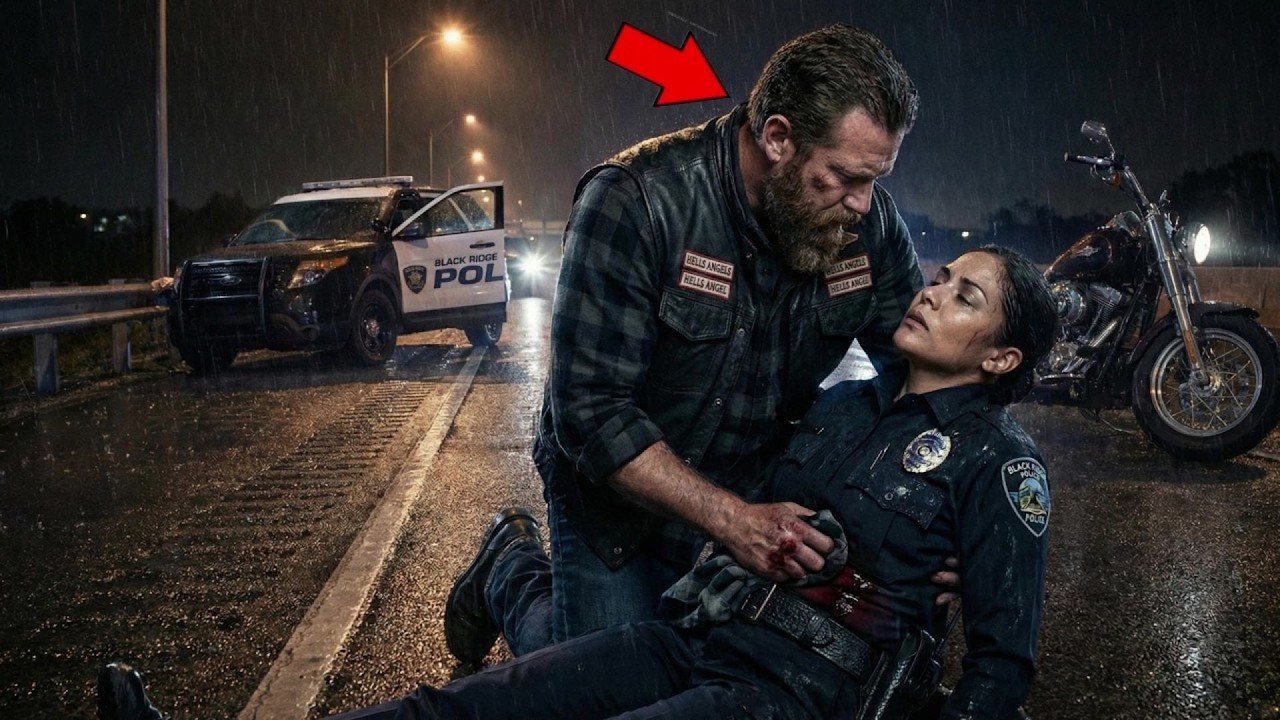 Ein Hells Angel fand eine sterbende Polizistin – was dann geschah, schockierte die ganze Polizei