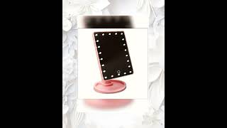 1PC Touchscreen Makeup Mirror - Adjustable with LED Lights