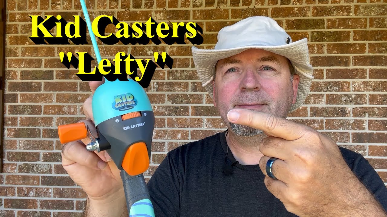 Kid Caster Lefty Left Handed Child Youth Rod & Reel Review